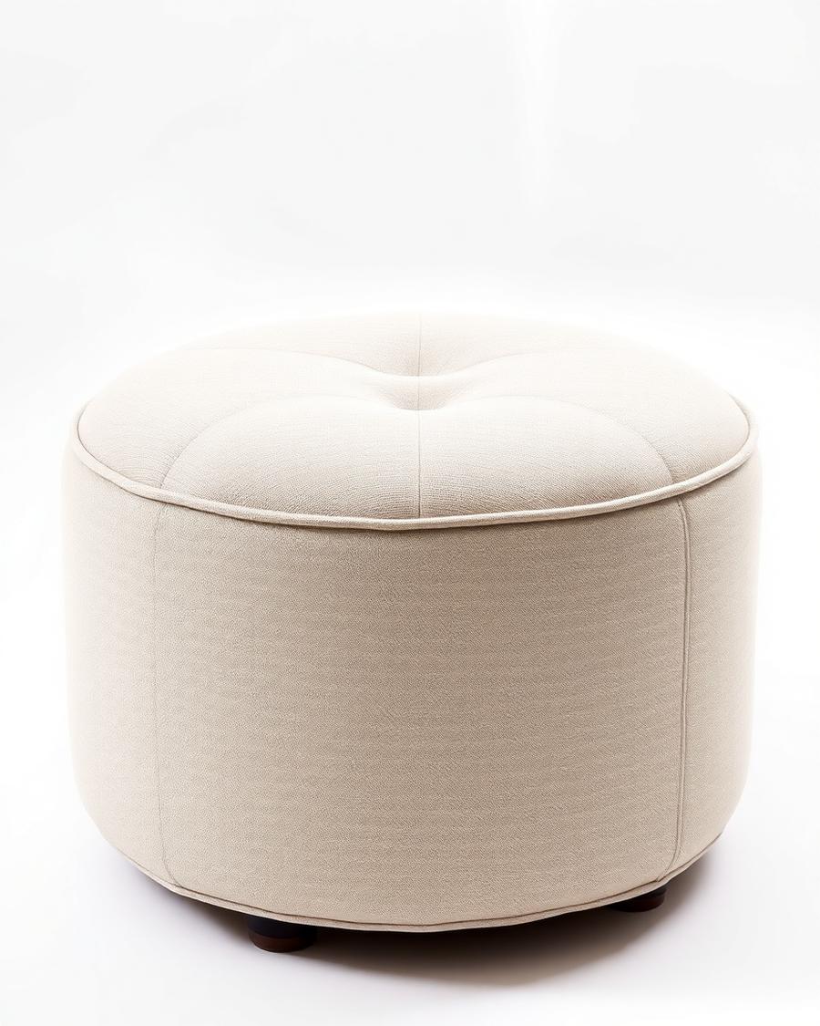 Luxe voetenbank / poef